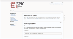 Desktop Screenshot of epicsol.org