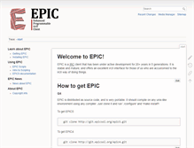 Tablet Screenshot of epicsol.org