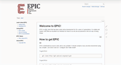 Desktop Screenshot of cvs.epicsol.org