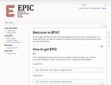 Tablet Screenshot of cvs.epicsol.org